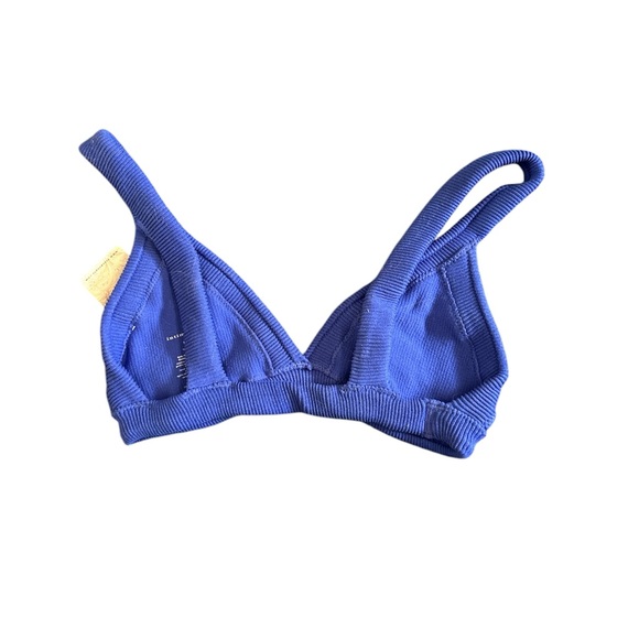 Free People All day ribbed triangle bralette sz M-L NWT - Picture 3 of 5